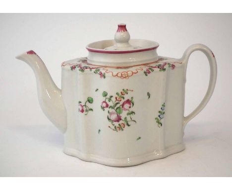 Newhall pattern 195 teapot. 15cm high    Condition report: No damage or restoration. Condition report: see terms and conditio