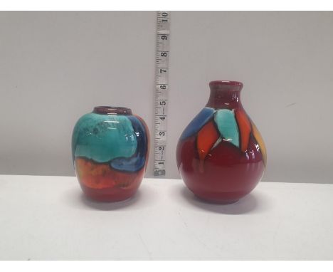 Two pieces of Poole pottery 
