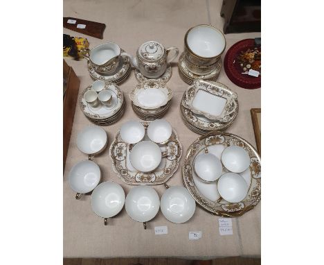 Noritake tea service . Pattern 44318 approx 53 pieces. shipping unavailable 