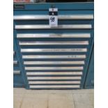 Bott/Kennedy 12-Drawer Tooling Cabinet w/ Radius and Angle Cutters, Carbide Drills, Endmills,