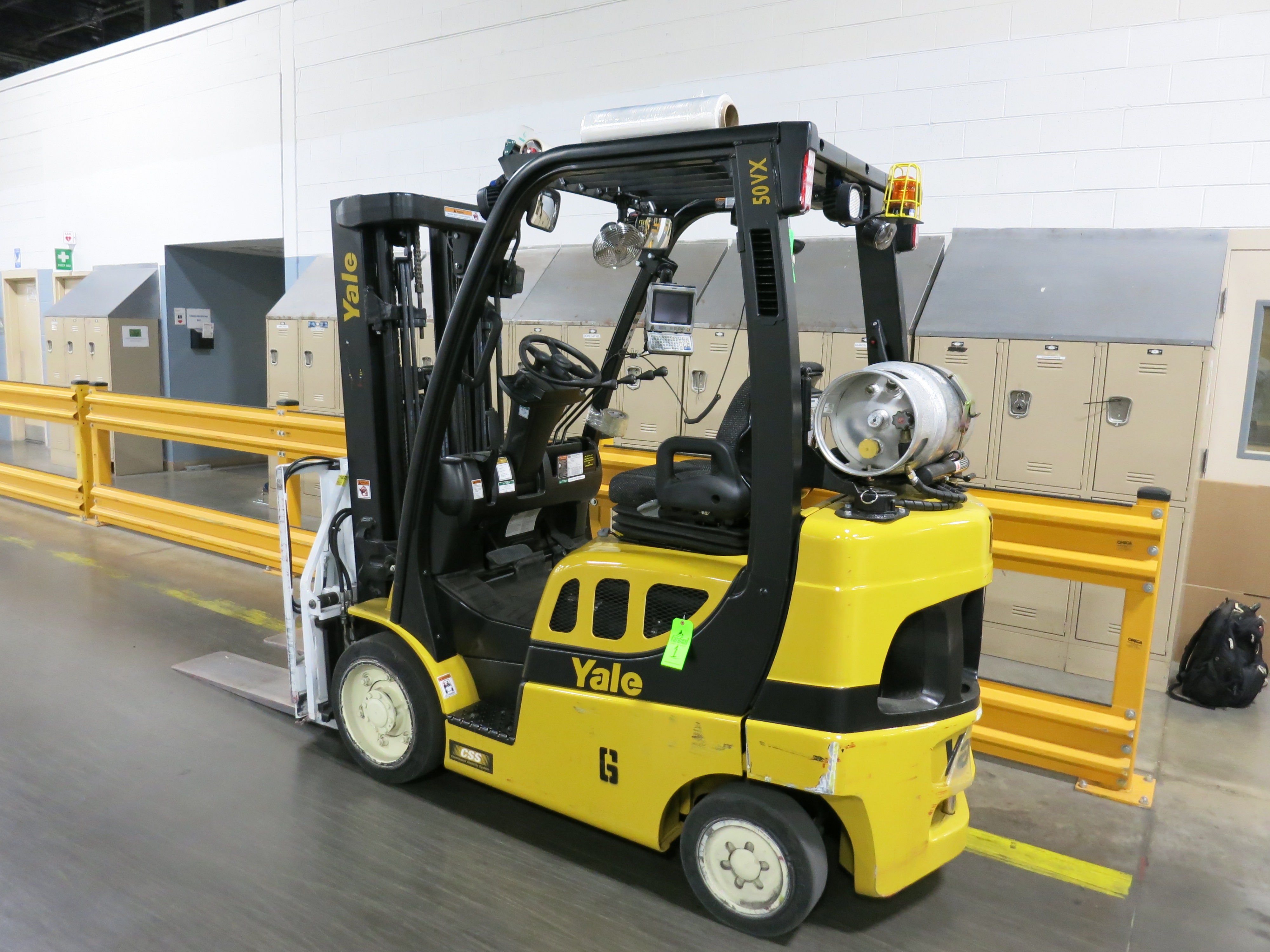 Yale 50 VX Veracitor; vintage 2016, 1642 hours, Continuous Stability