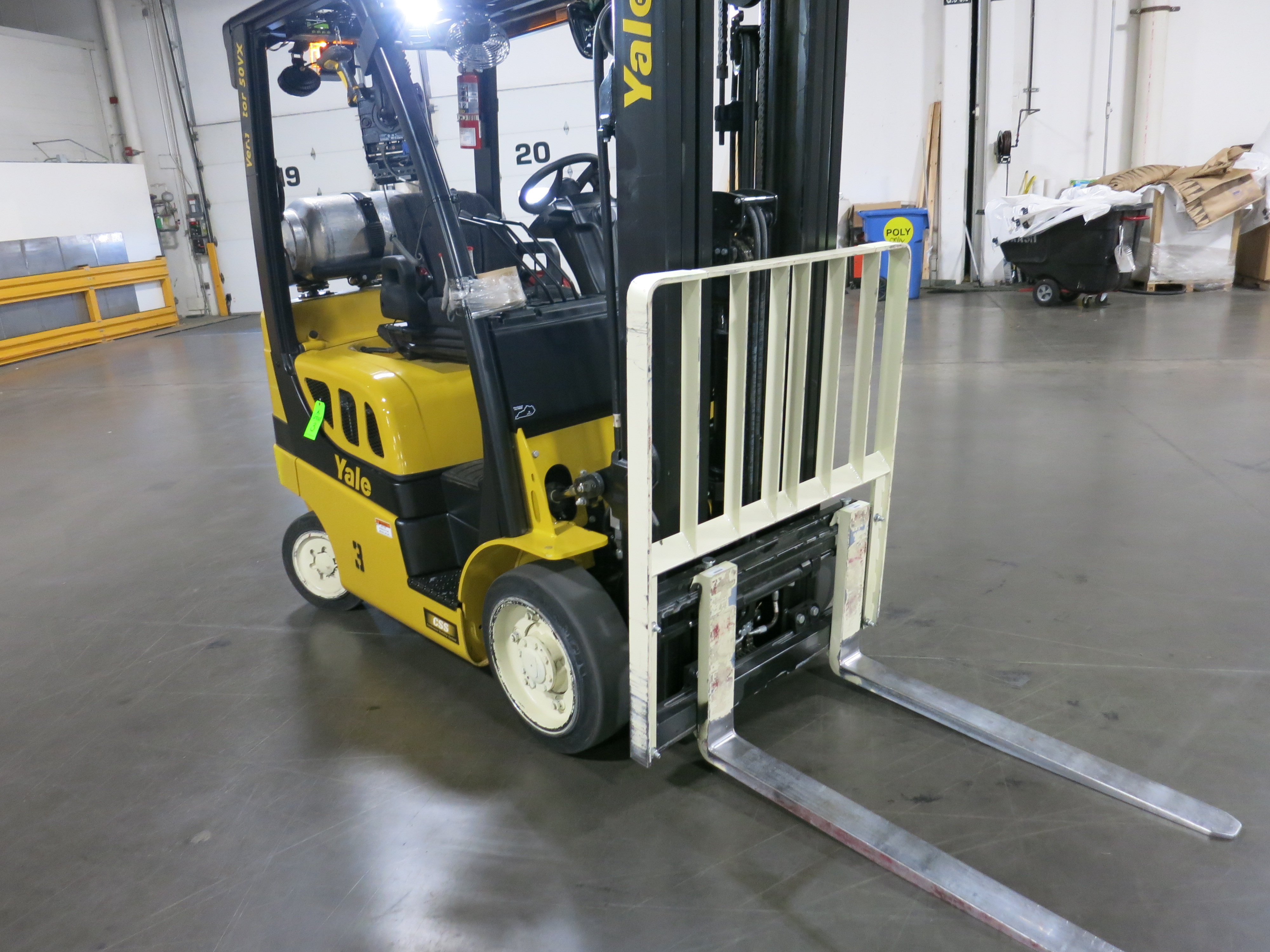 Yale 50 VX Veracitor; vintage 2016, 1118 hours, Continuous Stability