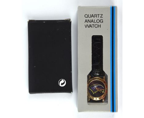 Wizards of the Coast branded and boxed Quartz Analog Watch and metal business card holder.This item is from the collection of