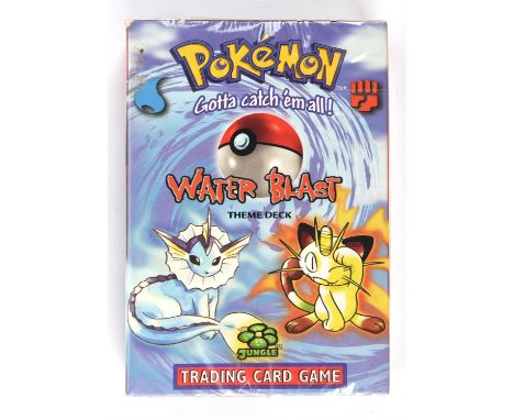 Pokemon TCG. Jungle Water Blast Theme Deck, sealed in original packaging. This item is from the collection of the former Mana