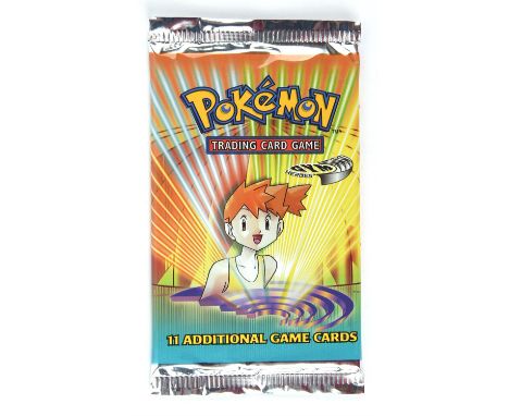 Pokemon TCG. Pokemon Gym Heroes unlimited sealed booster pack. This item is from the collection of the former Managing Direct