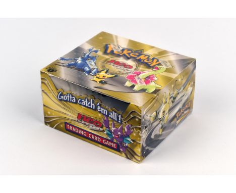 Pokemon TCG. Pokemon 1st Edition Neo Genesis Sealed Booster Box. Neo Genesis is the first main expansion of the Neo Series of