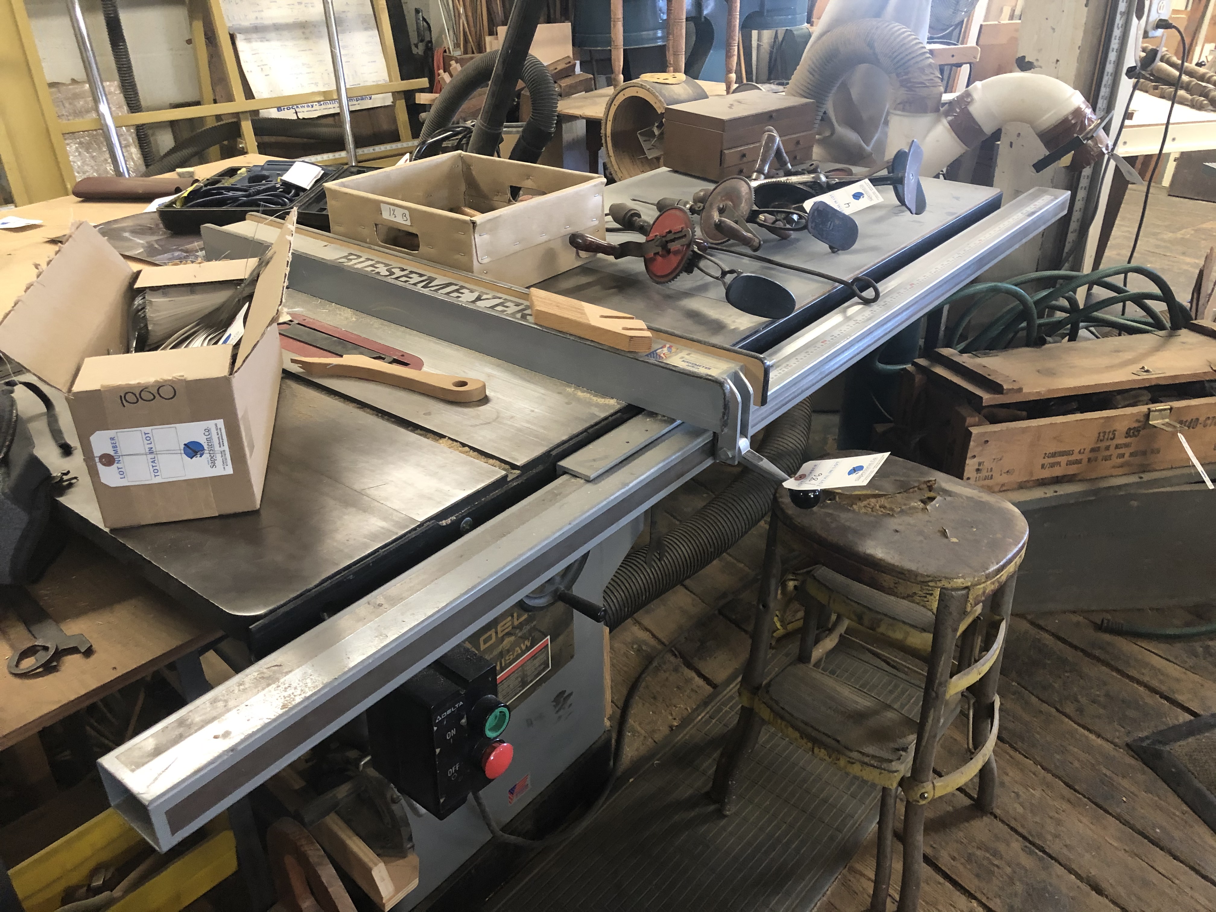 Delta Platinum Edition Unisaw w/Biesemeyer Saw Fence System & Table