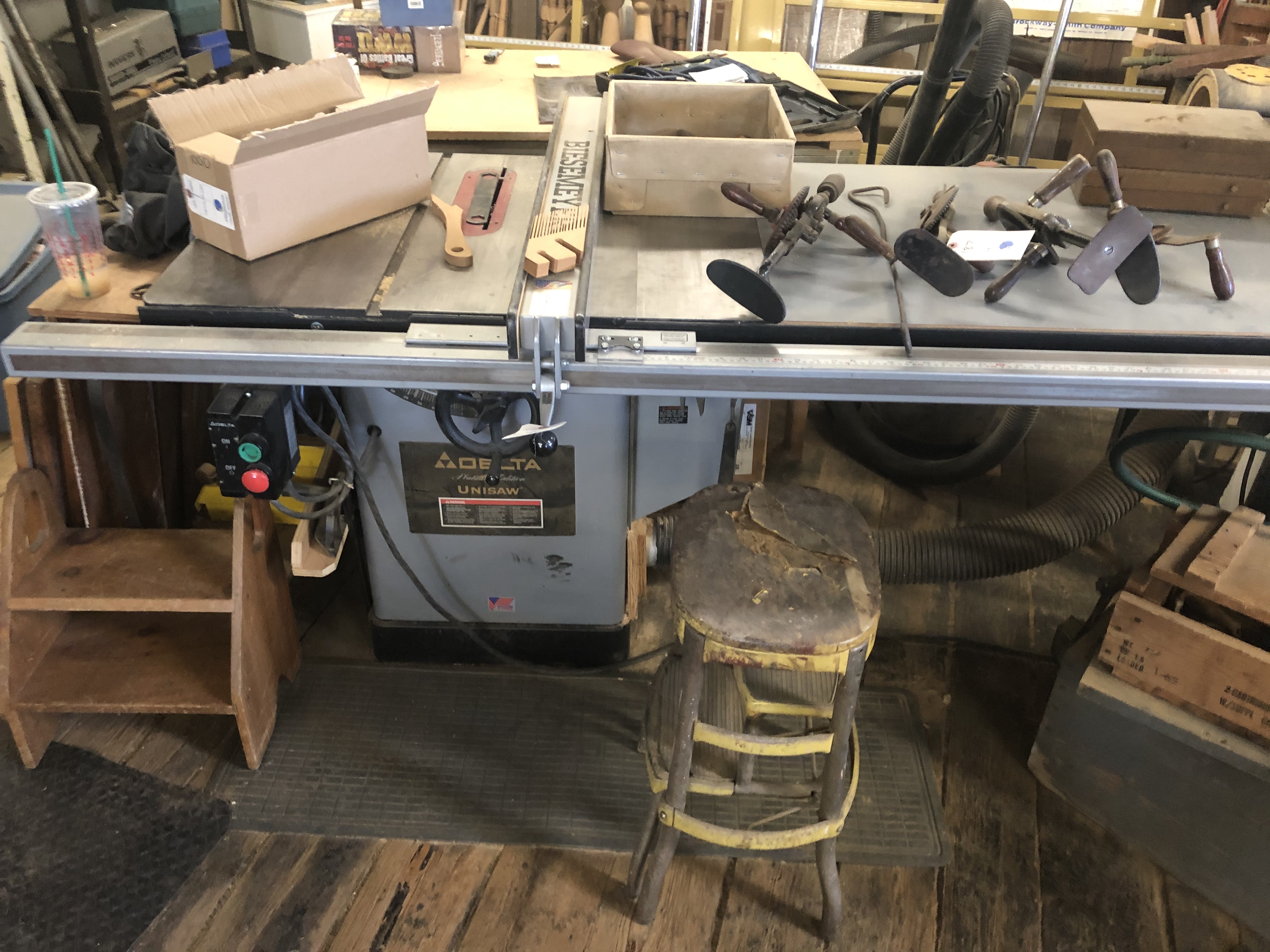 Delta Platinum Edition Unisaw w/Biesemeyer Saw Fence System & Table