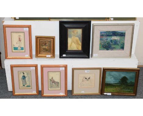 Willam Cadenhead (20th century)SummerSigned and dated (19)83, oil on board; together with Ronald Horner ''Storm Abating'' sig