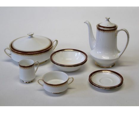 A Paragon Holyrood dinner/tea service, largely a twelve place setting. In excess of one hundred pieces