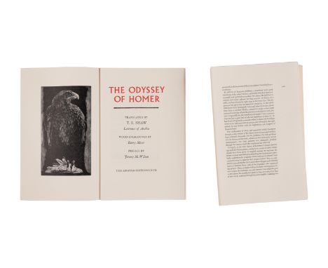 [MOSER, Barry, illustrator]. ALIGHIERI, Dante (1265-1321). The Divine Comedy"¦ A Verse Translation with Introduction & Commen