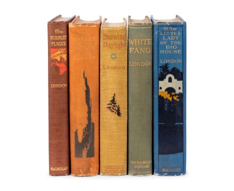LONDON, Jack (1876-1916). &nbsp; A group of 31 works, most first or early editions, comprising: &nbsp; &nbsp;The Scarlet Plag