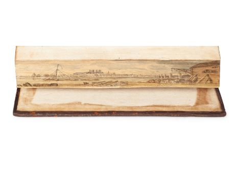 [FORE-EDGE PAINTING]. HYDE, Edward Earl of Clarendon (1661-1723). Characters of Eminent Men. London: for R. Faulder, 1793. &n
