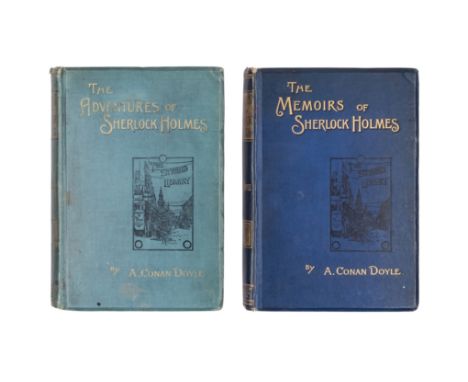 DOYLE, Arthur Conan, Sir (1859-1930). The Adventures of Sherlock Holmes. London: George Newnes, 1892. &nbsp;Small 4to. In-tex
