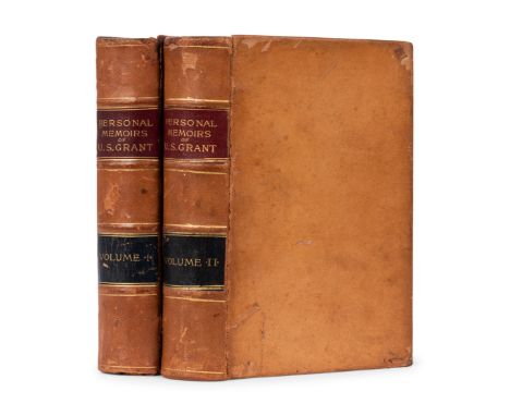 [CIVIL WAR] -- GRANT, Ulysses S. (1822-1885). The Personal Memoirs of U.S. Grant. New York: Charles L. Webster &amp; Company,