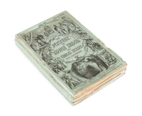 DICKENS, Charles (1812-1870). The Mystery of Edwin Drood. London: Chapman and Hall, April-September 1870.6 original parts (22