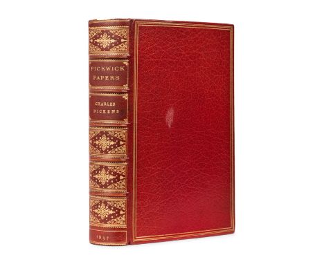 DICKENS, Charles (1812-1870). The Posthumous Papers of the Pickwick Club. London: Chapman and Hall, 1837. &nbsp;8vo (212 x 12