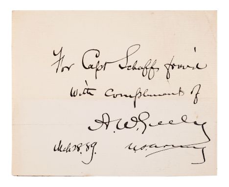 GREELY, Adolphus W. (1844-1935). Report of the Proceedings of the United States Expedition to Lady Franklin Bay, Grinnell Lan