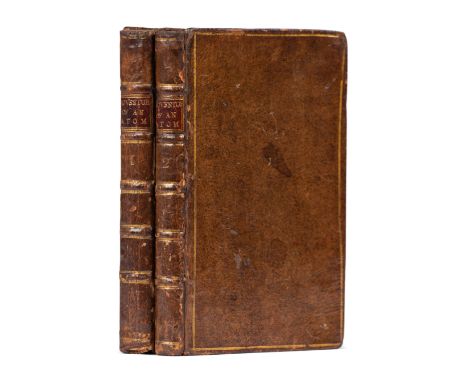 SMOLLETT, Tobias George (1721-1771). The History and Adventures of an Atom. London: Robinson and Roberts, 1769. &nbsp;2 volum