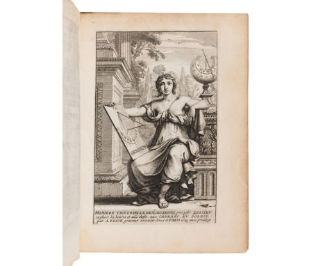 BOSSE, Abraham (1604-1676), artist and engraver. Girard DESARGUES (1591-1661). &nbsp;La Maniere Universelle de Mr. Desargues 