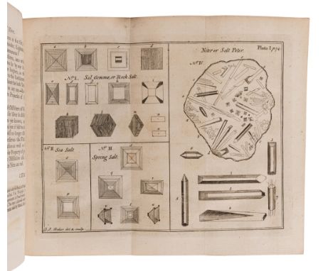 BAKER, Henry (1698-1774). Employment for the Microscope. London: R. Dodsley, 1753. &nbsp;8vo (196 x 120 mm). 17 engraved fold