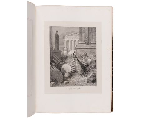 DORE, Gustave (1832-1883), illustrator -- FONTAINE, Jean de La (1621-1695). Fables de La Fontaine. Paris: L. Hachette et Cie,