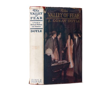 DOYLE, Arthur Conan, Sir (1859-1930). &nbsp;The Valley of Fear. New York: George H. Duran, 1914. &nbsp;8vo. Illustrations by 