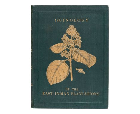 HOWARD, John Eliot (1807-1883). &nbsp; The Quinology of the East Indian Plantations. London: L. Reeve &amp; Co.,, 1869-1876. 