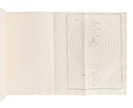 CASSINI, Jacques (1677-1756). Elements d'Astronomie. Paris: Imprimerie Royale, 1740.4to (248 x 190 mm). 21 engraved folding p