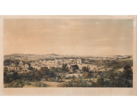 [SAN FRANCISCO]. OTIS, Fessenden Nott (1825-1900). &nbsp; City of San Francisco from Rincon Point. New York: C. Parsons, 1855