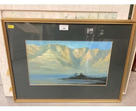 Pair of oil paintings, possibly Jim Thompson Art Centre, Marion Gill oil painting of Edinburgh in Springtime, Tretchikoff pri