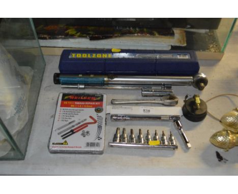 A quantity of various tools