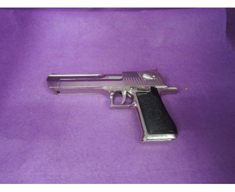 Denix Desert Eagle Replica Pistol Chrome 