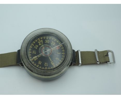 A German World War II Luftwaffe Pilot's armband compass