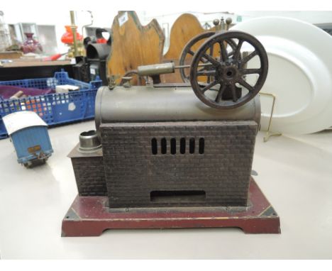 An early 20th century Carrette Over Type Steam Engine, for restoration