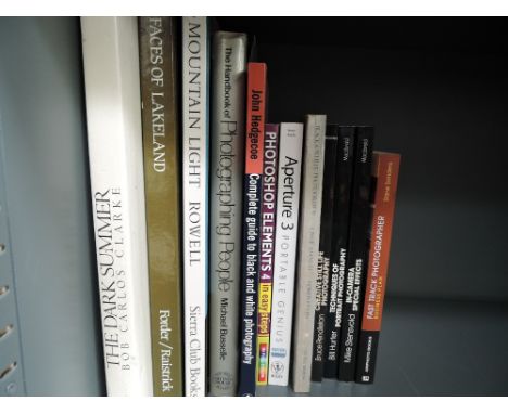 Twelve photographic volumes. The Dark Summer, Bob Carlos Clarke; Faces of Lakeland, Forder/ Raistrick; Mountain Light, Galen 