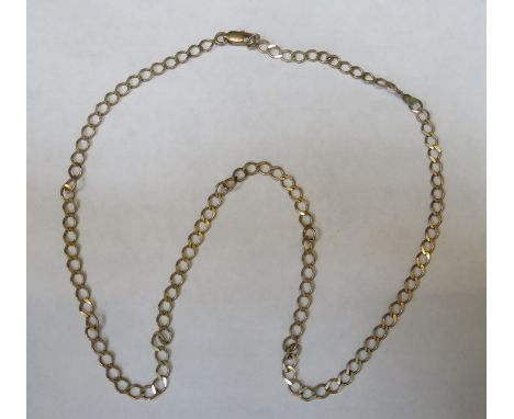 9ct GOLD LINK CHAIN 