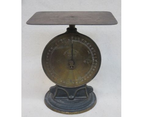 SET OF VINTAGE SALTER POSTAL PARCEL BALANCE SCALES, No25, APPROXIMATELY 26cm HIGH 