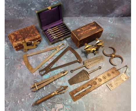 Horology - Watchmaker's Tools - a collection of late Victorian, early 20th century and later specialist watch and clock instr