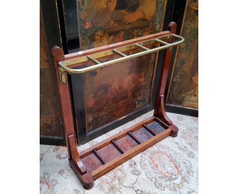 An early 20th century five section stick stand circa 1920 