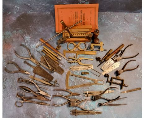 Watchmaker's Tools - Horology - 19th century and later watch repair and jeweller's workshop implements including various 'pro
