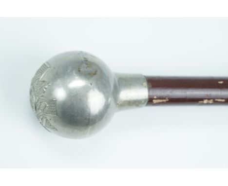 A 9th (Glasgow Highland) Battalion, Highland Light Infantry swagger stick