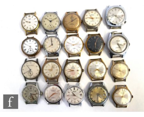 Twenty assorted gentlemen's wrist watches to include Timex, Smiths, Walco and Avia examples, various styles, all sold as seen