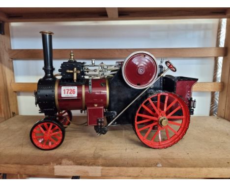 A good scratch built live steam traction engine,&nbsp;37cm long. 