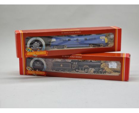 Railway:&nbsp;Hornby 00 gauge: 2 boxed locomotives, comprising: R.259 'Yorkshire' BR Class D41/1; and R778 'Western Harrier' 