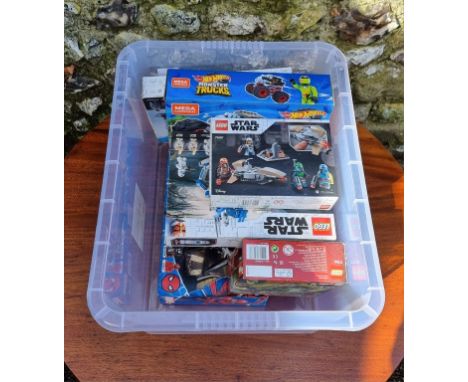LEGO:&nbsp;8 sealed box sets, to include 4 Stars Wars examples; together with a Mattel Hotwheels Monster Truck set. (8) 