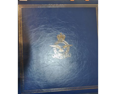 RAF WW2 FIGHTER COMMAND PILOT HAND SIGNED PROFILE COLLECTION - MOUNTED IN ITS OWN PRESENTATION ALBUM WITH A CERTIFICATE OF AU
