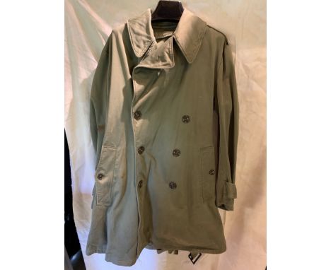 1946 DATED US ARMY JEEP JACKET RARE PATTERN LARGE SIZE