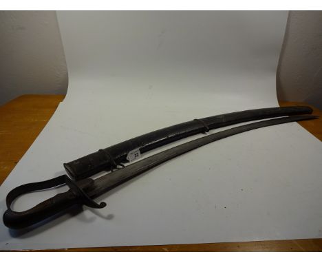 BRITISH LIGHT CAVALRY SABRE 1790 PATTERN MARKED DAWES BIRM.