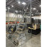 Uline Stockroom Stairs, 99" Platform Height ($20 Loading fee will be added to buyer's invoice)